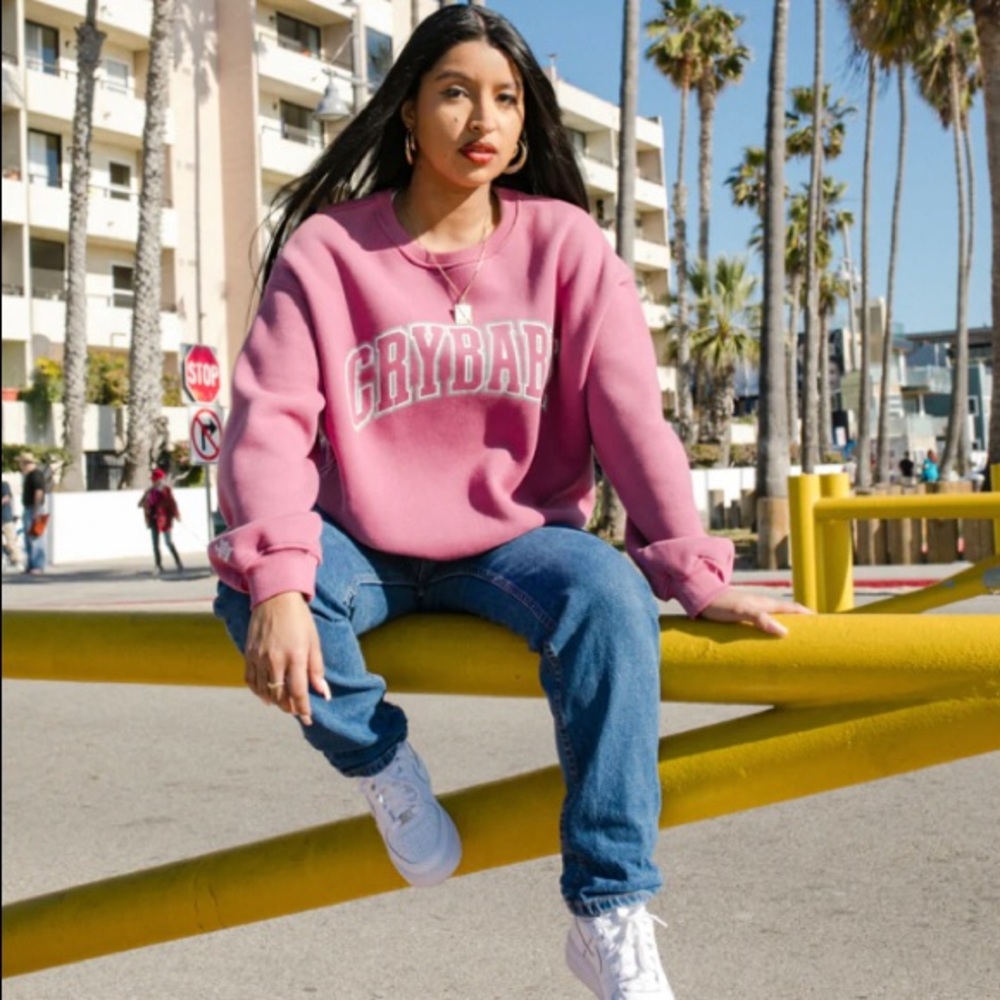 Bella Doña- Cry baby Varsity Sweater
